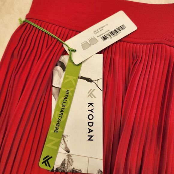 KYODAN Women’s XS NWT Tennis Golf Skort Raspberry Sorbet Pleated Athletic Skirt - Picture 2 of 5
